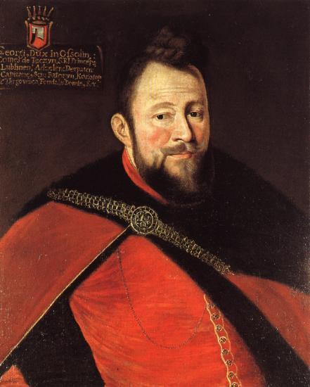 Bartholomaus Strobel Portrait of Jerzy Ossolinski. oil painting image